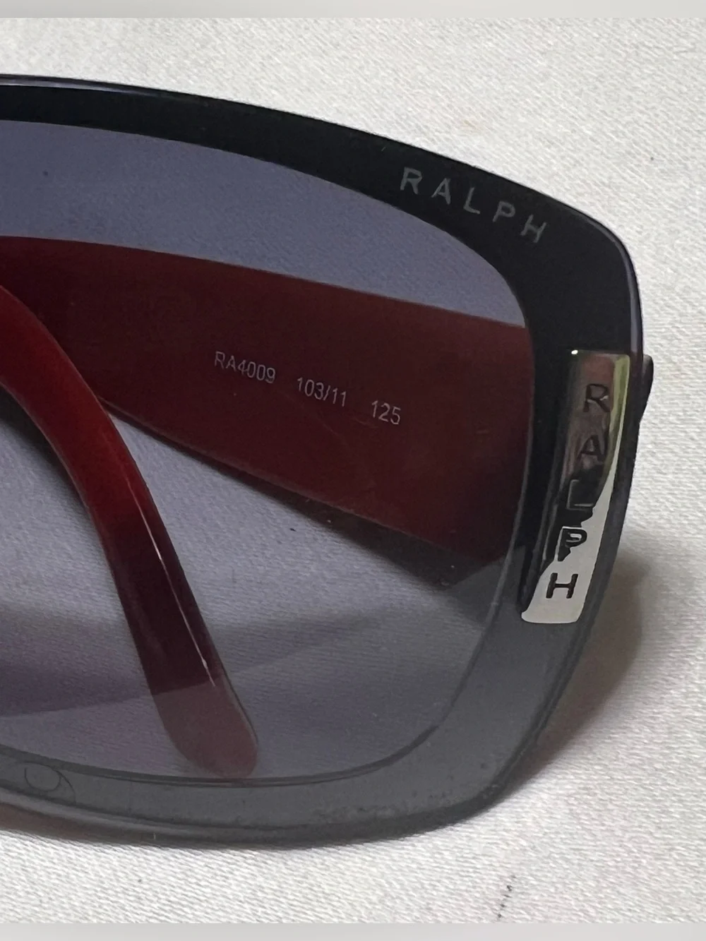 Ralph Lauren Sunglasses with Red Temples